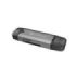 Natec Scarab 3 Lector de Tarjetas - SD,MICRO SD, USB 3.1 GEN 1, USB-A + USB-C - Color Gris