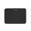 Natec Coral Funda par Portatiles de 15.6  - Neopreno - Doble Cremallera - Delgada y Resistente - Color Negro
