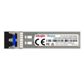 Ruijie NIS-GE-SFP-550M-MM850 Modulo Transceptor SFP - 1000Base-SX - Fibra Optica hasta 550m - Longitud de Onda de 850nm - Color