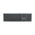 Natec Dolphin Teclado inalambrico Slim - Aluminio - Bluetooth + 2,4 Ghz - Switch X-Scissors - Color Negro