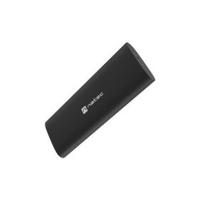 Natec Rhino M.2  Caja Externa para Discos SSD M.2 - NVME Lite - USB-C 3.2 - Compatible con Discos de Hasta 10TB - Color Negro