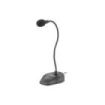 Natec Giraffe 2 Microfono Omnidireccional de Sobremesa - Brazo Felxible - Sensibilidad de -55dB - Color Negro