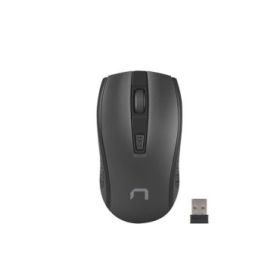 Natec Jay 2 Raton Optico Inalambrico - 1600 dpi - 2,4 Ghz - Adaptador USB - 4 Botones - Color Negro