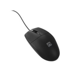 Natec Ruff 2 Raton Optico - 1000 dpi - Cable de 1,5 mtrs - 3 Botones - Color Negro