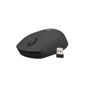 Natec Stork Raton Optico Inalambrico - 1600 dpi - Adaptador USB - 3 Botones - Color Negro