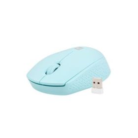 Natec Stork Raton Optico Inalambrico - 1600 dpi - Adaptador USB - 3 Botones - Color Azul