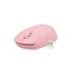 Natec Stork Raton Optico Inalambrico - 1600 dpi - Adaptador USB - 3 Botones - Color Rosa