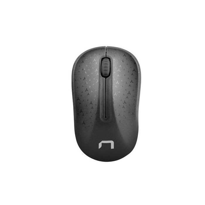 Natec Toucan Raton Optico Inalambrico - 1600 dpi - Adaptador USB - 3 Botones - Color Negro