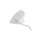 Natec Crake 2 Pro Raton Optico Vertical - 12.800 dpi - Programable - Ergonomico - Ilumincacion RGB Personalizable - Color Blanco