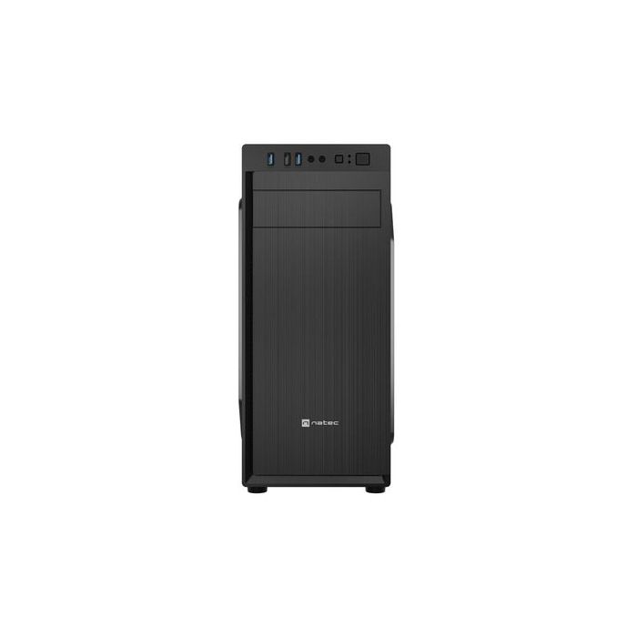 Natec Aracanta Caja Midi Tower Micro-ATX/ATX/Mini-ITX - 1xUSB 3.0 y 1xUSB2.0 - Compatible Kensington Lock - Color Negro