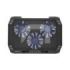 Natec Oriole Base Refrigeradora para Portatil de 17.3  - 3 Ventiladores de 120 mm - Control de Velocidad - Iluminacion Led - Hub