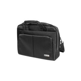Natec Gazelle Maletin para Portatiles de 15,6  - Multiples Bolsillos - Resistente a Salpicaduras - Gran Capacidad - Color Negro