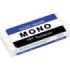 Tombow Mono Goma de Borrar Blanda - 38g - Formato L - PVC Libre de Ftalatos y Latex - Funda de Papel - Color Blanco