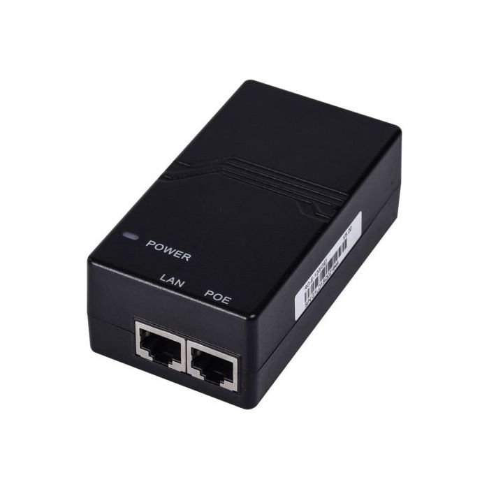Ruijie RG-E-120(GE) Inyector PoE - 1 Puerto - Velocidad hasta 1Gbps - Color Negro