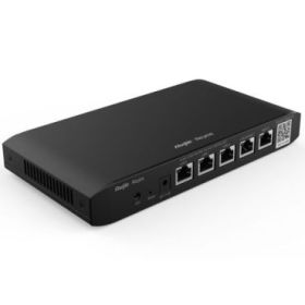 Ruijie RG-EG105G-V3 Router Gestionado - 5 Puertos de 1Gbps - Soporta hasta 2 Enlaces WAN - 600Mbps - Capacidad hasta 100 Usuario