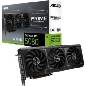 Asus Prime GeForce RTX 5080 O16G EVO Tarjeta Grafica 16GB GDDR7 Reflex 2 AI NVIDIA DLSS4