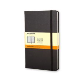 Moleskine Classic Libreta de Tapa Dura - Papel Marfil Rayado - 70g/m2 - Apertura 180º - Esquinas Redondeadas - Marcapaginas - Bo