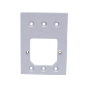 Ruijie RG-AP180-MNT Pack de 10 Placas de Montaje para Punto de Acceso AP180 - Universal para Cajas de Conexion US/EU - Color Bla