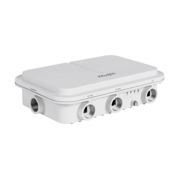 Ruijie RG-AP680(CD) Punto de Acceso para Exterior - Doble Banda - PoE - Ethernet - 1.8Gbps - WiFi 6 AX1800 - Antenas Internas -