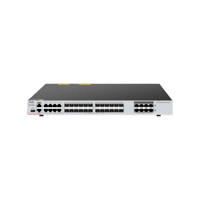 Ruijie RG-CS85-24SFP/8GT8XS-D Switch - 8 Puertos Ethernet hasta 1Gbps - 24x SFP hasta 1Gbps - 8x SFP+ hasta 10Gbps - 2 Ventilado