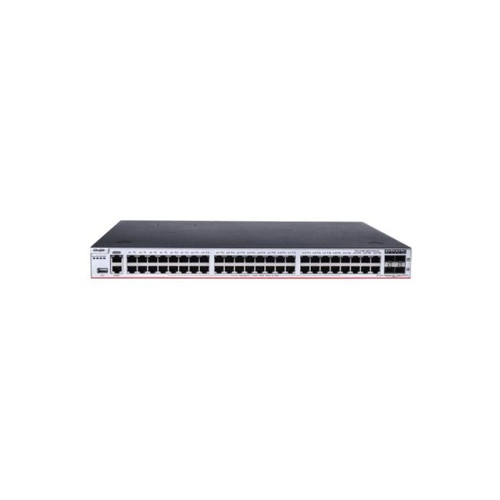 Ruijie RG-CS85-48GT4XS-D Switch Modular - 48 Puertos Ethernet hasta 1Gbps - 4x SFP+ hasta 10Gbps - Ranura de Expansion - 2 Venti