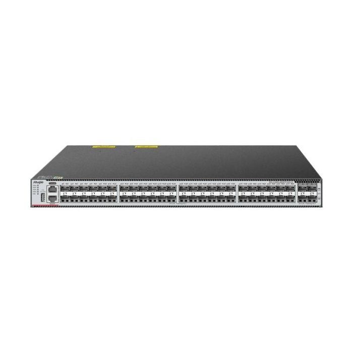 Ruijie RG-CS85-48SFP4XS-D Switch - 48x SFP hasta 1Gbps - 4x SFP+ hasta 10Gbps - Ranura de Expansion - 3 Ventiladores Integrados