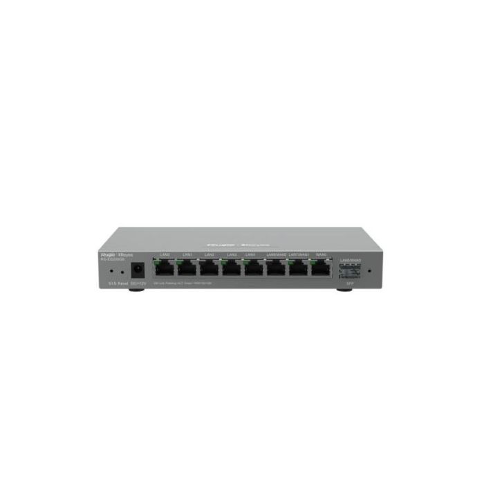 Ruijie RG-EG209GS Router de Sobremesa - 9 Puertos - Ethernet - SFP - Velocidad hasta 600Mbps - Capacidad hasta 200 Usuarios - Ge