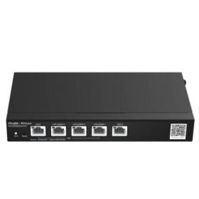 Ruijie RG-EG305GH-P-E Router de Sobremesa - 5 Puertos - 4x PoE+ 60W - Velocidad hasta 1.5Gbps - Capacidad hasta 300 Usuarios - G