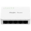 Ruijie RG-ES05F Switch de Sobremesa - 5 Puertos - Velocidad hasta 100Mbps - Color Blanco