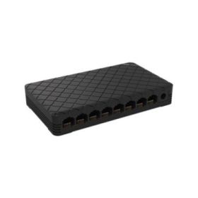 Ruijie RG-ES08G-L Switch No Gestionado - 8 Puertos - Velocidad hasta 1Gbps - Carcasa de Plastico - Color Negro