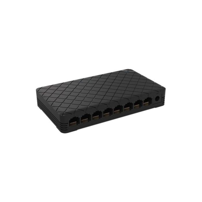Ruijie RG-ES08G-L Switch No Gestionado - 8 Puertos - Velocidad hasta 1Gbps - Carcasa de Plastico - Color Negro