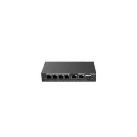 Ruijie RG-ES206GS-P Switch de Sobremesa - 6 Puertos - Velocidad hasta 1Gbps - Rj45/SFP Combo hasta 1Gbps - PoE/PoE+ hasta 54W -