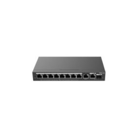 Ruijie RG-ES210GS-P Switch de Sobremesa - 8 Puertos Ethernet 1Gbps - 1X Uplink 1Gbps - 1X Rj45/SFP Combo hasta 1Gbps - PoE/PoE+