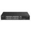 Ruijie RG-ES220GS-LP Switch - 18 Puertos Ethernet hasta 1Gbps - 2x SFP 1Gbps - PoE/PoE+ hasta 130W - Gestionado en la Nube - Col