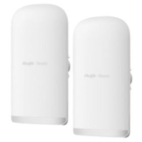Ruijie RG-EST350G Pack de 2 Puentes Inalambricos - Velocidad hasta 867Mbps - Alcance hasta 5km - Antena Direccional de 16dBi - E