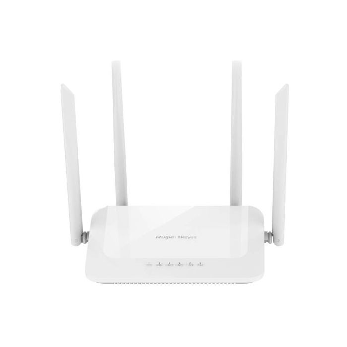 Ruijie RG-EW1200 Router de Doble Banda - 4 Puertos - Velocidad Inalambrica hasta 1.2Gbps - WiFi 5 - Soporte Mesh - CPU de Doble