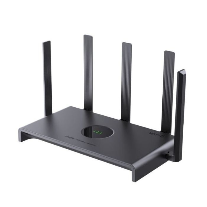 Ruijie RG-EW3000GX PRO Router de Doble Banda - 5 Puertos - Velocidad Inalambrica hasta 3Gbps - WiFi 6 AX3000 - Soporte Mesh - Co