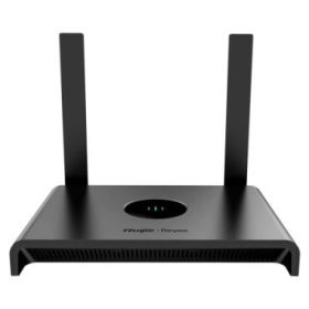 Ruijie RG-EW300N Router - 4 Puertos - Velocidad Inalambrica hasta 300Mbps - WiFi - Gestion en la Nube - Color Negro