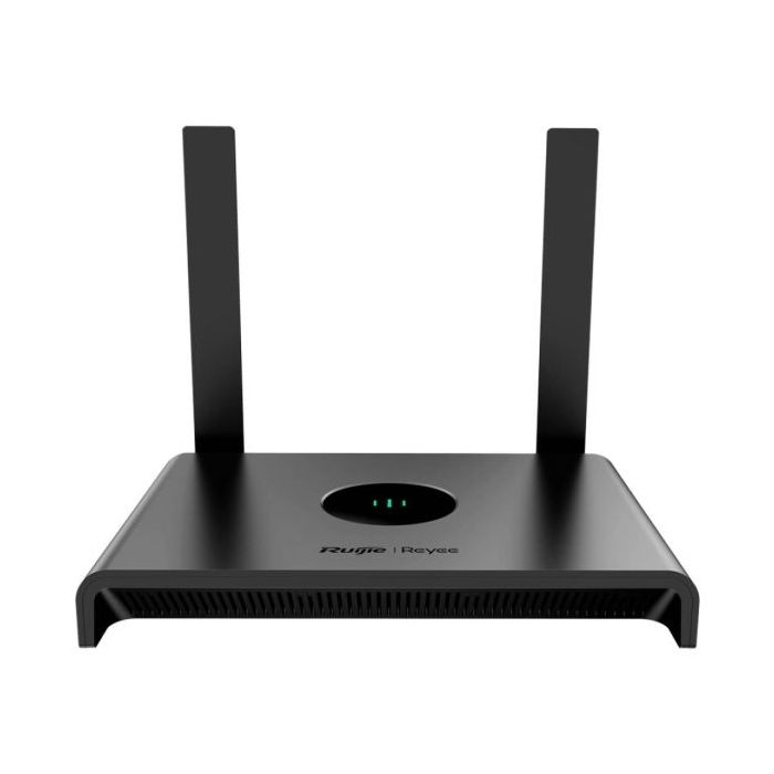 Ruijie RG-EW300N Router - 4 Puertos - Velocidad Inalambrica hasta 300Mbps - WiFi - Gestion en la Nube - Color Negro