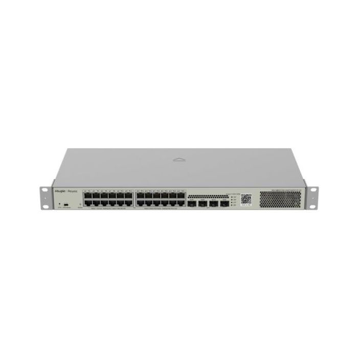Ruijie RG-NBS3100-24GT4SFP-P-V2 Switch Gestionado en Capa 2 - Montaje en Rack 1U - 24 Puertos Ethernet hasta 1Gbps - 4x SFP 1Gbp