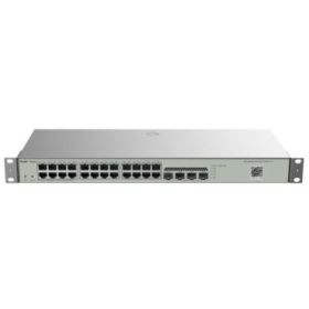 Ruijie RG-NBS3100-24GT4SFP-V2 Switch Gestionado - Montaje en Rack 1U - 24 Puertos Ethernet hasta 1Gbps - 4x SFP hasta 1Gbps - Co