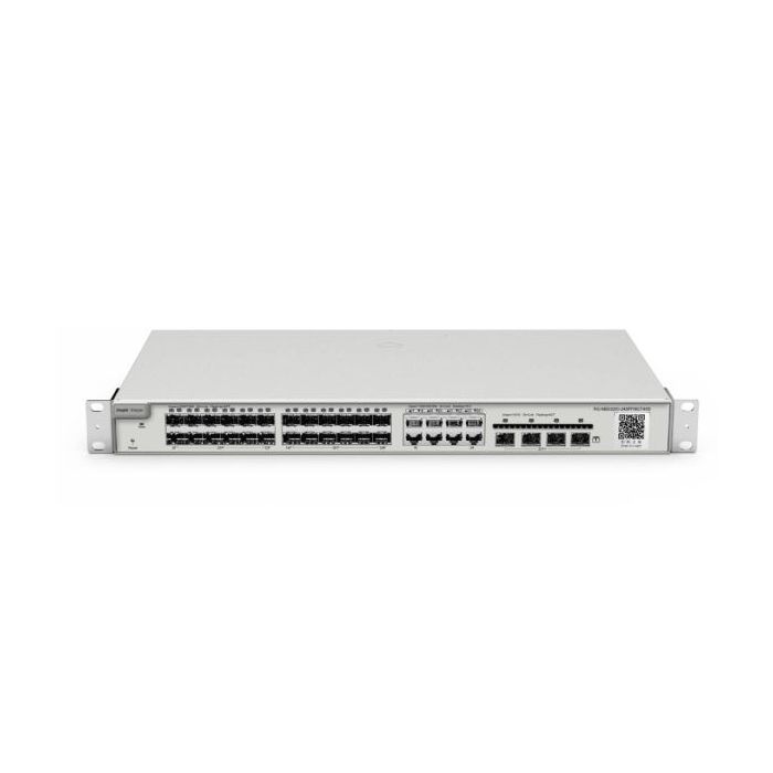 Ruijie RG-NBS3200-24SFP/8GT4XS Switch Gestionado en Capa 2 - Montaje en Rack 1U - 8 Puertos Ethernet hasta 1Gbps - 24x SFP hasta
