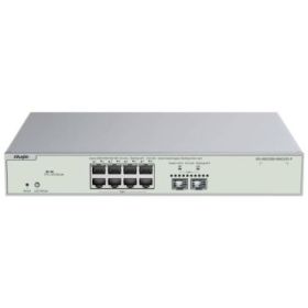 Ruijie RG-NBS3300-8MG2XS-P Switch Gestionado en Capa 2 - 8 Puertos Ethernet hasta 2.5Gbps - 2x SFP+ hasta 10Gbps - PoE/PoE+ hast
