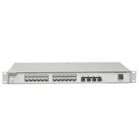 Ruijie RG-NBS5100-24GT4SFP Switch Gestionado - Montaje en Rack 1U - 24 Puertos Ethernet hasta 1Gbps - 4x SFP hasta 1Gbps - Enrut