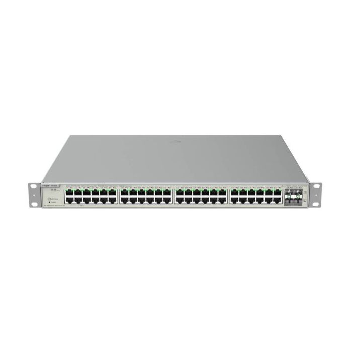 Ruijie RG-NBS5200-48GT4XS-UP Switch con Autonegociacion - 48 Puertos Ethernet hasta 1Gbps - 4x SFP+ hasta 10Gbps - PoE/PoE+/PoE+
