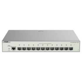 Ruijie RG-NBS5500-12XS Switch Gestionado en Capa 3 - Puerto Mgmt 100Mbps - 12x SFP+ hasta 10Gbps - Fuente de Alimentacion Fija -