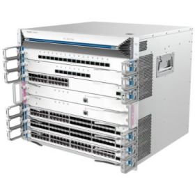 Ruijie RG-NBS7006 Chasis Switch para 9 Modulos - Montaje en Rack 9U - 2 Modulos de Ventilacion Equipados - Color Acero