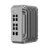 Ruijie RG-NIS3100-8GT2SFP-HP Switch Industrial - 8 Puertos Ethernet hasta 1Gbps - 2x SFP 1Gbps - PoE/PoE+ hasta 240W - Color Gri