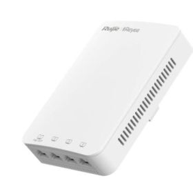 Ruijie RG-RAP1200(P) Punto de Acceso de Doble Banda - Rack 1U - 1.3Gbps - 4x RJ45 - WiFi 5 AC1300 - Ethernet - Antenas Internas