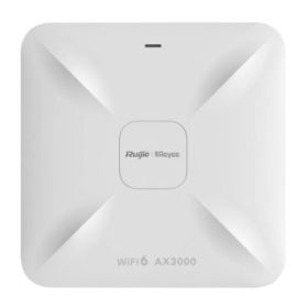Ruijie RG-RAP2260 Punto de Acceso de Doble Banda - Montaje en Techo - PoE - WiFi 6 AX3000 - 3Gbps - Gestion con App - Antenas In